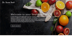 Desktop Screenshot of drscottstoll.com